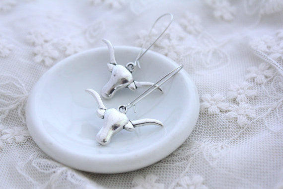 Cow earrings